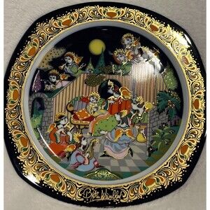 ROSENTHAL BJORN WIINBLAD CHRISTMAS PLATE 11 inches